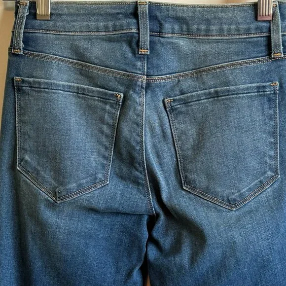 NWT L'Agence Skinny Straight Jeans in Medium Wash - Picture 8 of 8